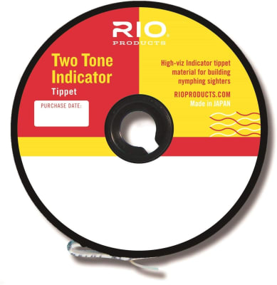 Two Tone Indicator Tippet Pink/Yellow1