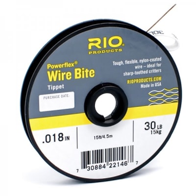 Tippet Power Flex Wire Bite (para sierras y dorados)1