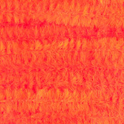 Round Chenille 3mm Fluo Orange1