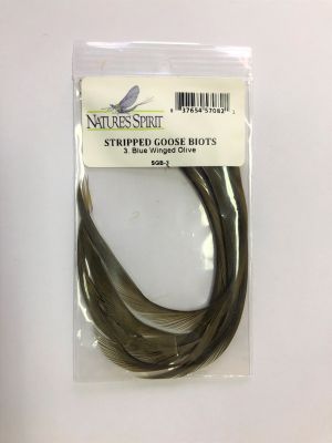 Stripped Goose Biots, Blue Winged Olive1