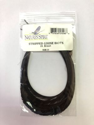 Stripped Goose Biots, Brown1
