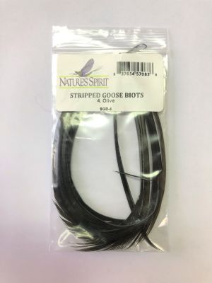 Stripped Goose Biots, Olive1