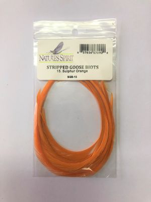 Stripped Goose Biots, Sulphur Orange1