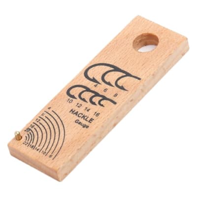 Tabla para Medir los anzuelos (7,5 cm x 2,5 cm)1