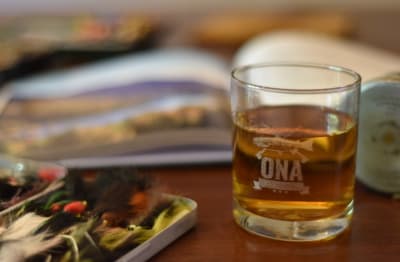 Juego Vaso Whisky ONA fly fishing (4 unidades)1