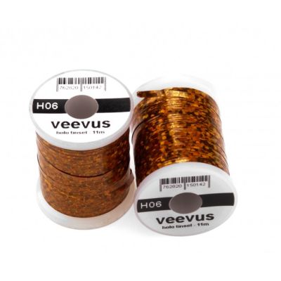 Hilo Atado moscas Veevus M Holo Tinsel H 06 Copper1