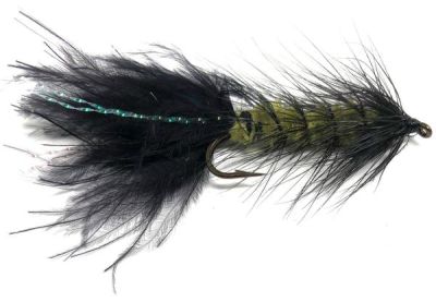 Streamer Woolly Bugger Black1