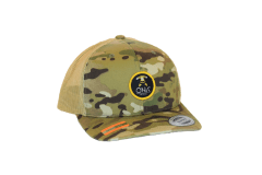 Gorro Camuflado Norte, con malla plástica trasera, Original Yupoong