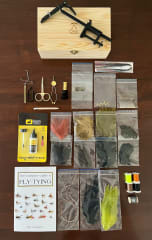 Kit de atado de moscas ONA de Lux.