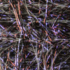 Long Hair Holographic 3 mt. Bronze