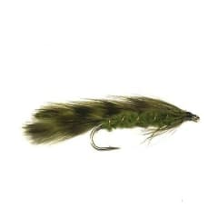 Streamer Matuka Olive Grizzly