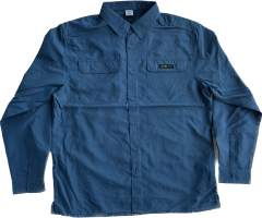 Camisa Outdoor Azul Paquete de Vela M/L