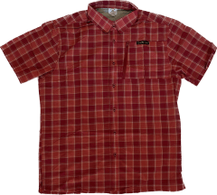 Camisa Outdoor Escocesa Rojo Aysen M/C