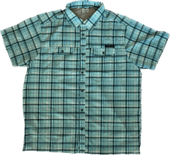 Camisa Outdoor Escocesa verde/azul