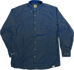 Camisa mezclilla ONA Fly Fishing 100% algodón