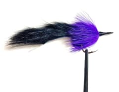 Mosca de Mar Bunny # 2/0 Purple Black
