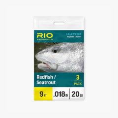 RIO Salt Water Leader Redfish/Seatrout 9Ft, .018In, 20 Lb