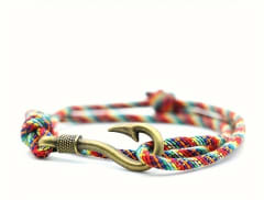 Pulsera para pescador, multicolor