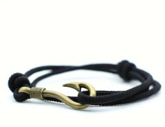 Pulsera para pescador, Negra
