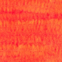 Round Chenille 3mm Fluo Orange
