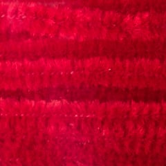 Round Chenille 3mm Red