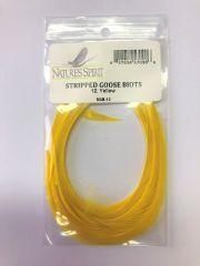Stripped Goose Biots, Yellow