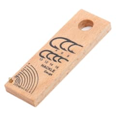 Tabla para Medir los anzuelos (7,5 cm x 2,5 cm)