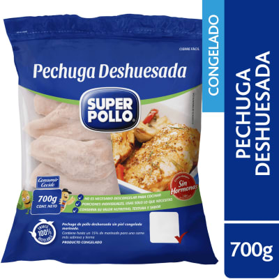 SUPER POLLO PECHUGA DESHUESADA 700GR