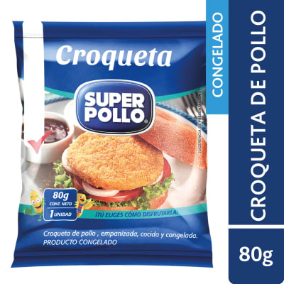 SUPER POLLO CROQUETA 80GR