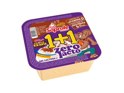 ZERO LACTO 1+1 CHOCO KRISPIS