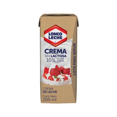 CREMA SIN LACTOSA 200cc