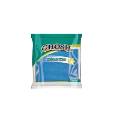 PAÑO ESPONJA x 3 GHOSH