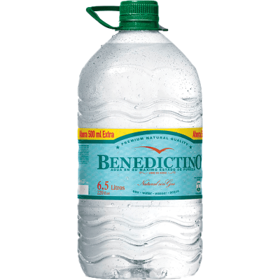 AGUA BIDON 6L BENEDICTINO 