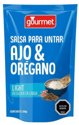 SALSA PARA UNTAR 200GR AJO Y OREGANO