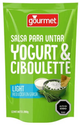 SALSA PARA UNTAR YOGURT Y CIBOULETTE 200GR