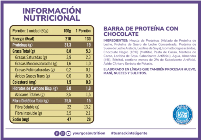 TWENTY'S BARRA PROTEINA 60GR CHOCOLATE FUDGE