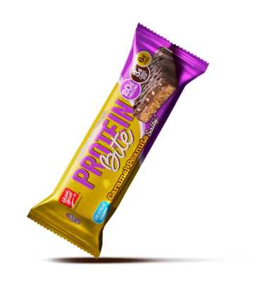 PROTEIN BITE 55GR CARAMEL PEANUTS SALTY!