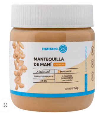 PASTA DE MANÍ 250GR