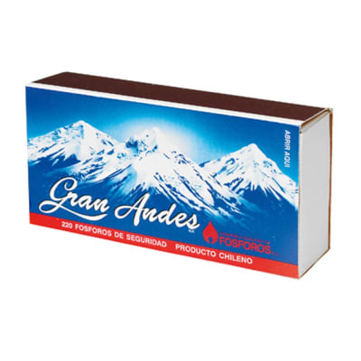 GRAN ANDES 220 FOSFOROS DE SEGURIDAD