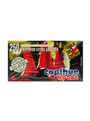 COPIHUE HOGAR 250 FOSFOROS GRANDES