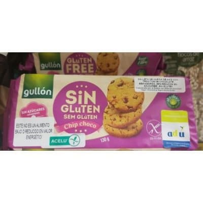 GULLON CHIPS CHOCO 130GR