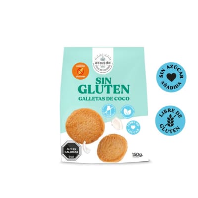 ECOVIDA GALLETA COCO 150GR