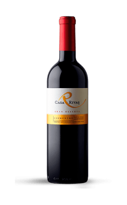 CASA RIVAS GRAN RESERVA CARMENERE 750cc