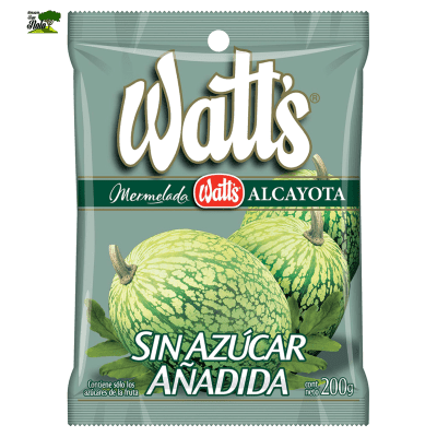 MERMELADA ALCAYOTA SIN AZÚCAR 200GR