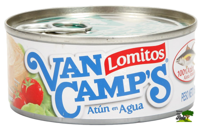 ATÚN LOMITO EN AGUA VAN CAMP´S