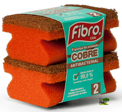 ESPONJA COBRE ACANALADA