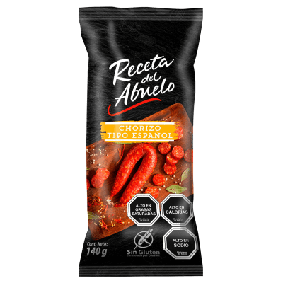 CHORIZO TIPO ESPAÑOL 140GR