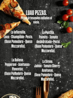 LUAU PIZZA VARIEDADES