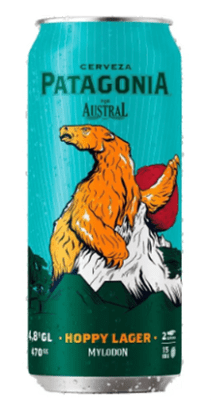 AUSTRAL PATAGONIA HOPPY LAGER 470cc