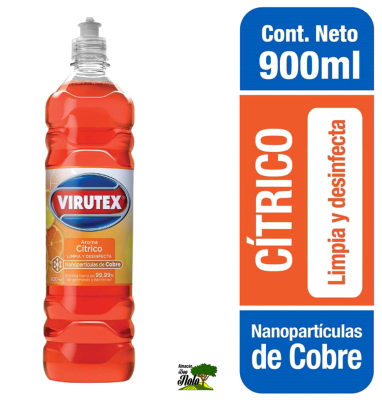 LIMPIADOR CÍTRICO 900cc NANOPARTICULAS COBRE